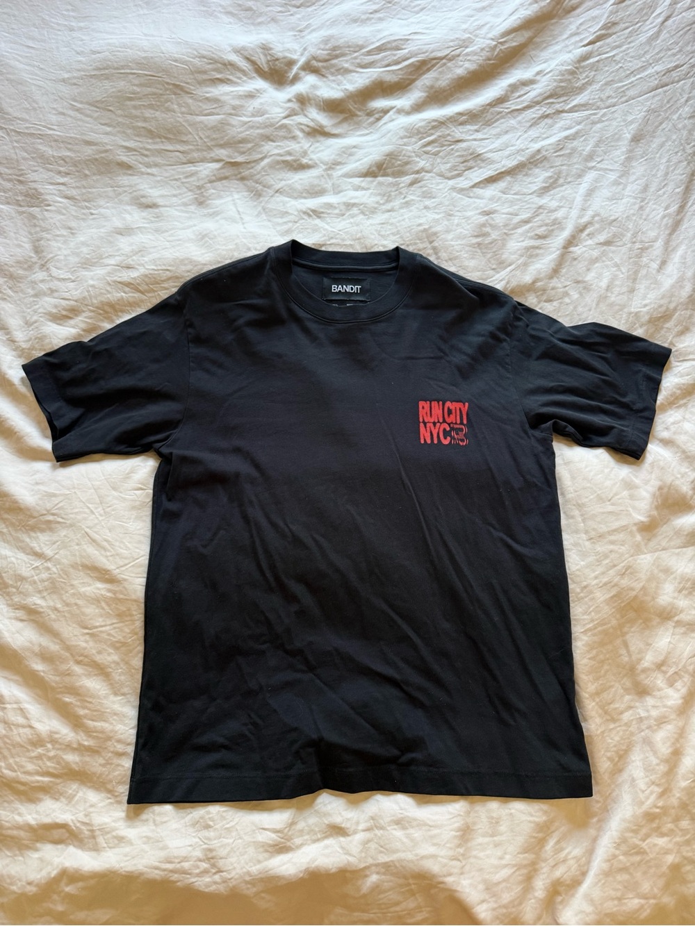 Bandit Black 'Run City NYC' Graphic Tee